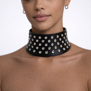 Choker Extra Large Strass